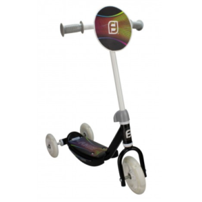 Tre hjulet lbehjul med lys i hjul 2+