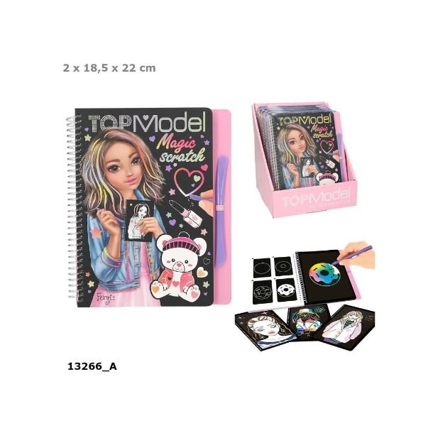 TOPModel magic scratch-bog 