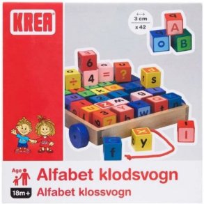 KREA Alphabet Block Wagon