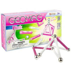 Geomag - pink magnetst med 22 dele