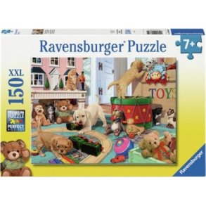 Ravensburger puslespil - 150 brikker med De sm poters legerum