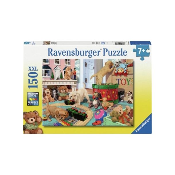 Ravensburger puslespil - 150 brikker med De sm poters legerum