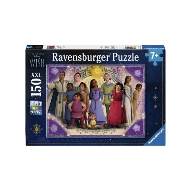 Ravensburger puslespil - 150 brikker med Disney Wish