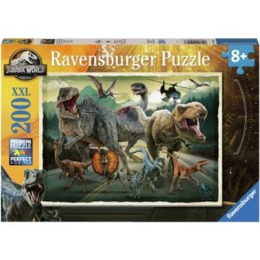Ravensburger puslespil - 200 brikker med Jurassic World Life Finds A Way