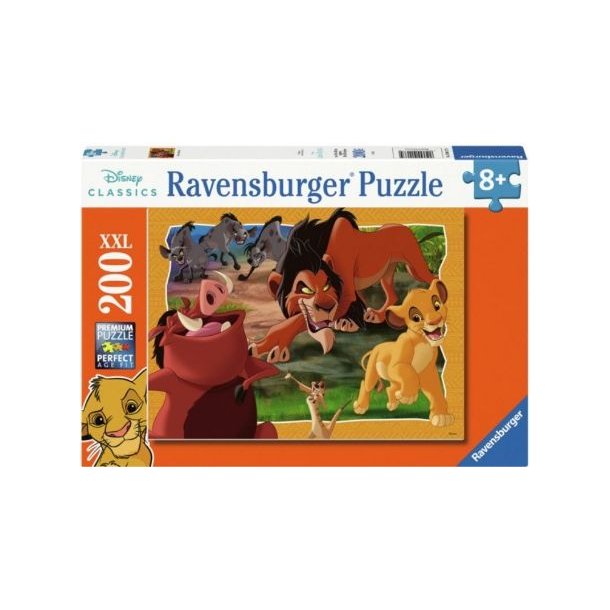 Ravensburger puslespil - 200 brikker med L�vernes konge Hakuna Matata