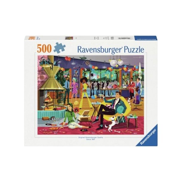 Ravensburger puslespil - 500 brikker med Jazzy!