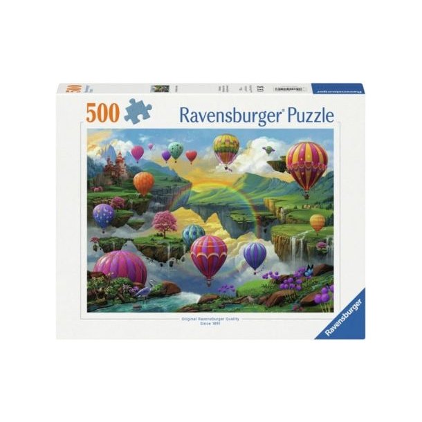 Ravensburger puslespil - 500 brikker med Luftballoner