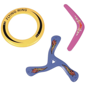 SS Frisbee 3 asst.- Boomerang