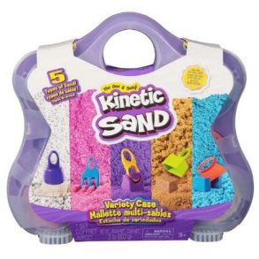 Kinetic Sand - 5-farvers kuffertkasse