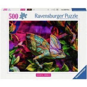 Ravensburger puslespil - 500 brikker med Kam�leonen 