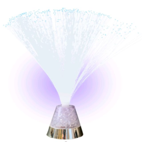 Music Ice flake fiber lamp