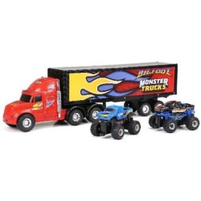 New Bright Monster Truck Hauler 22