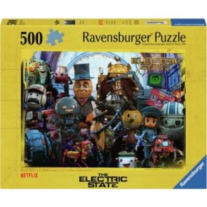 Ravensburger puslespil - 500 brikker med The Electric State