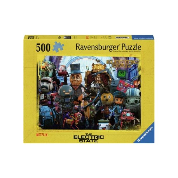Ravensburger puslespil - 500 brikker med The Electric State