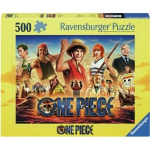 Ravensburger puslespil - 500 brikker med Netflix One Piece