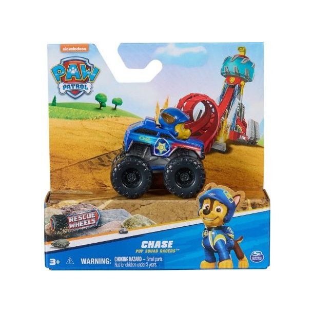 Paw Patrol Rescue Wheels Pup Squad Racer - Chase