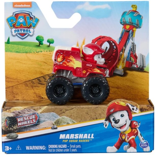 Paw Patrol Rescue Wheels Pup Squad Racer - Marshall