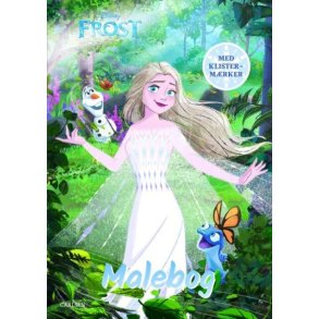 Frost - malebog med klisterm�rker (2023)