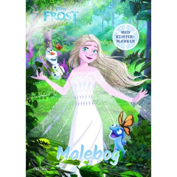 Frost - malebog med klisterm�rker (2023)