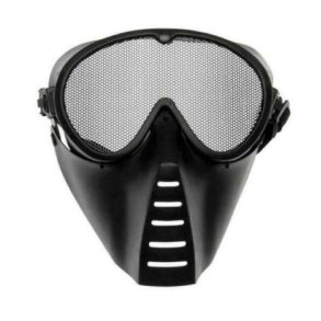 Grid Mask Full Face - black 