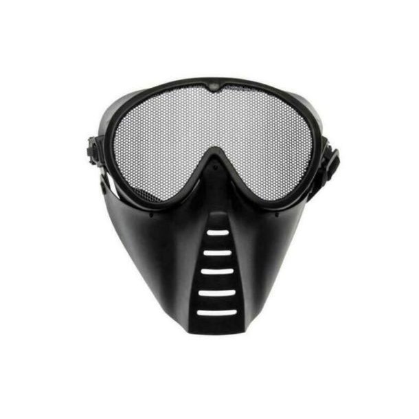 Grid Mask Full Face - black 