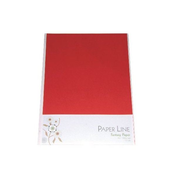 Farvet papir/pap - Fantasi kartoon - A4, 10 ark
