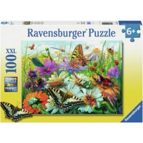 Ravensburger puslespil - 100 brikker med Insekter