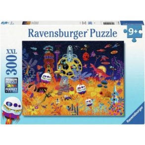 Ravensburger puslespil - 300 brikker med Fantastisk Planet