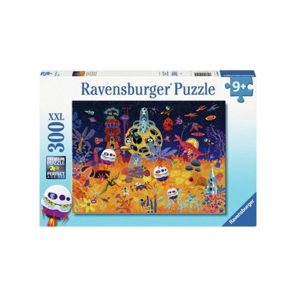 Ravensburger puslespil - 300 brikker med Fantastisk Planet