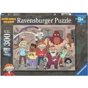Ravensburger puslespil - 300 brikker med Skurkarnas Skurk