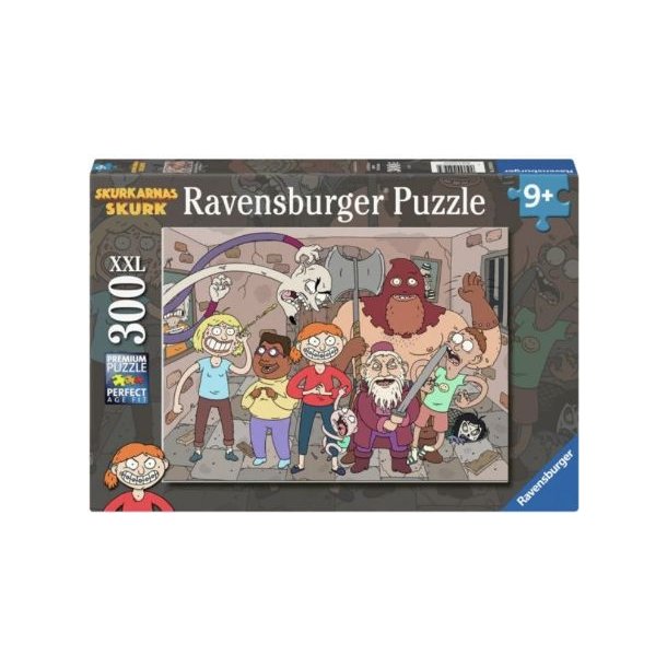 Ravensburger puslespil - 300 brikker med Skurkarnas Skurk