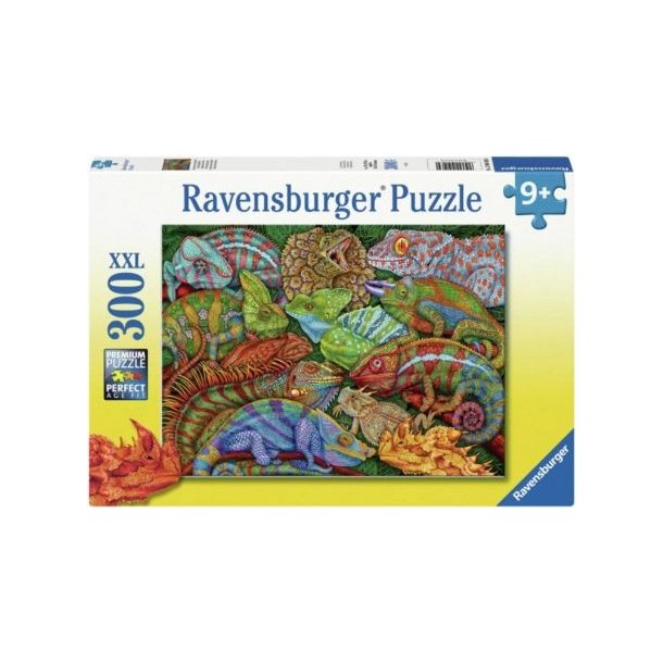 Ravensburger puslespil - 300 brikker med Riveting Reptiles