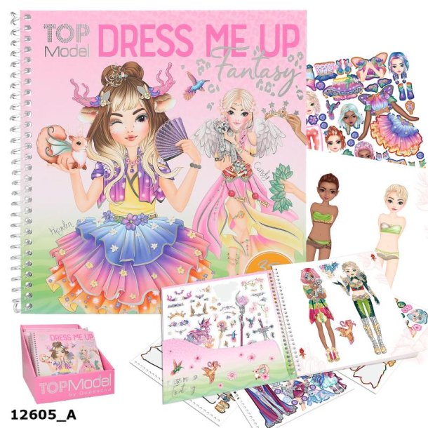 TOPmodel dress me up fantasy stickerbog