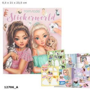 TOPModel Stickerworld Kitty and Doggy