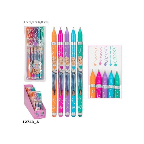 TOPModel Glitter Gelpen st