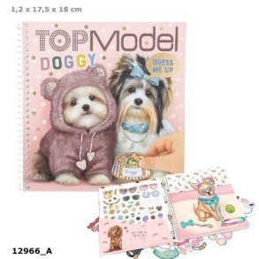 TOPModel Dress Me Up Stickerbog DOGGY