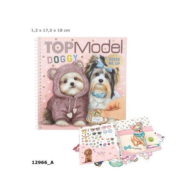 TOPModel Dress Me Up Stickerbog DOGGY