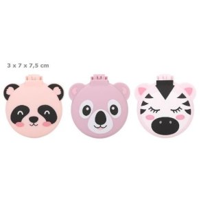 TOPModel foldbar brste med spejl - Assorteret