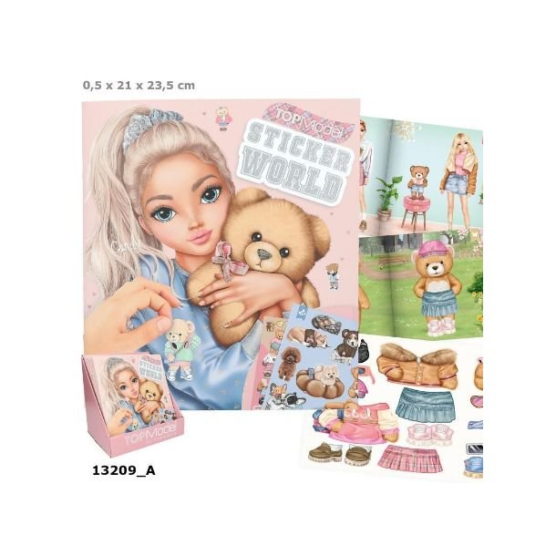 TOPModel Stickerworld TEAM TEDDY
