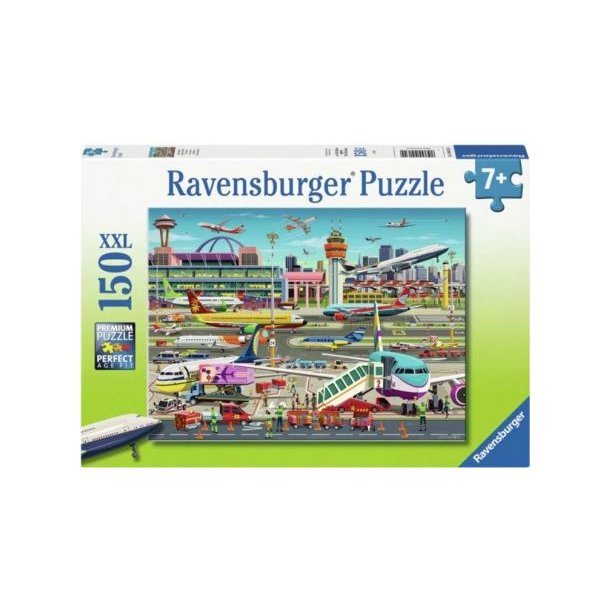 Ravensburger puslespil - 150 brikker med Lufthavn