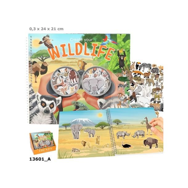 Create Your Wild Life m/Flock Stickers