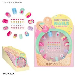 TOPModel Deco Negle og Krystal S�t CANDY GLAM
