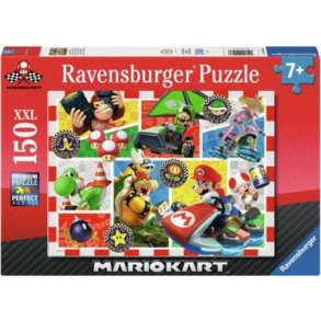 Ravensburger puslespil - 150 brikker med Mario Kart
