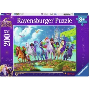 Ravensburger puslespil - 200 brikker med Unicorn Academy