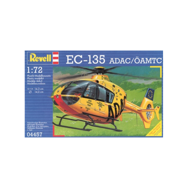 Eurocopter EC 135 ADAC/AMTC Revell 1:72