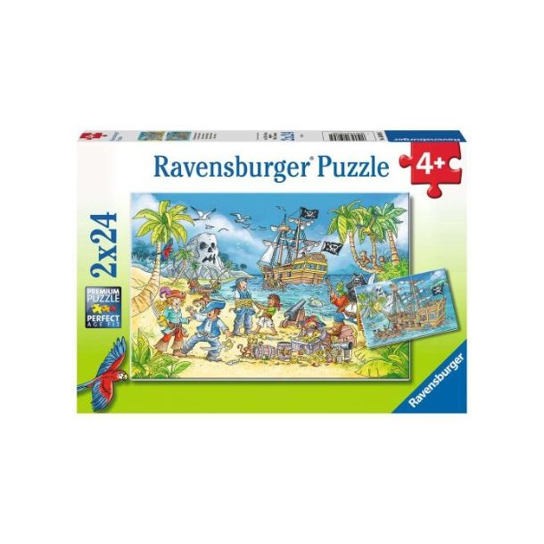 Adventure Island 2x24, Ravensburger Puzzle