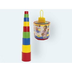 Byggebgre i net 9 stk.