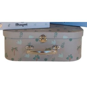 Kuffert med tr�er og blade