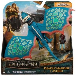 Dragons Movie - Deadly Nadder + Astrid