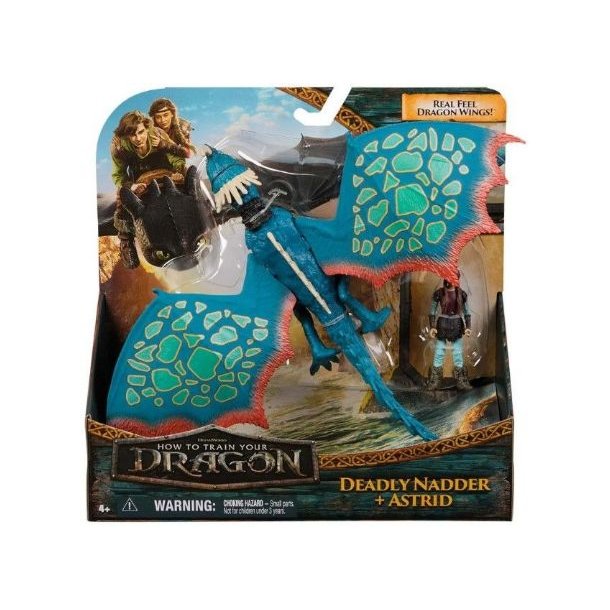 Dragons Movie - Deadly Nadder + Astrid